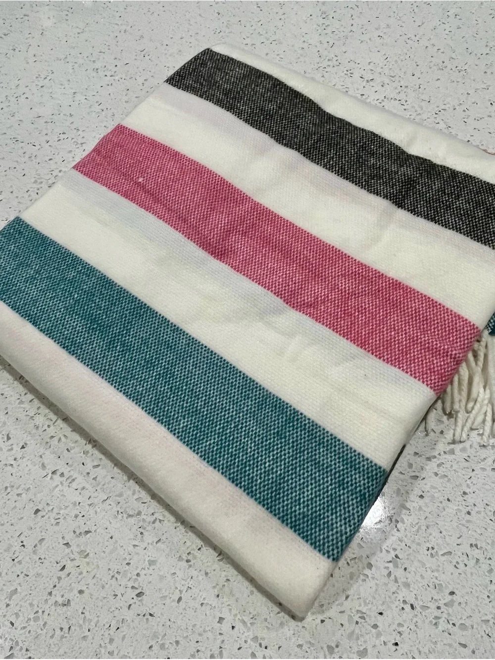Gap Blanket Strip Scarf/Shawl One Size Multicolor Approx 47” X 77” NWT